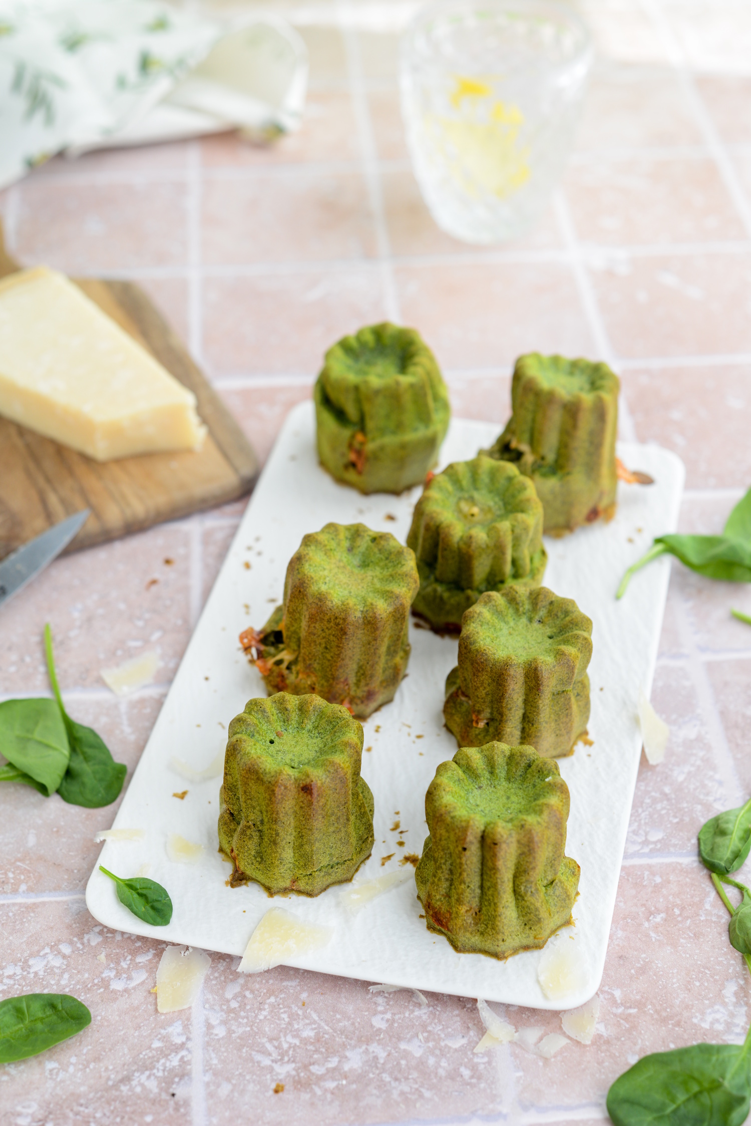  Spinat Canneles Rezept Mit Parmesan