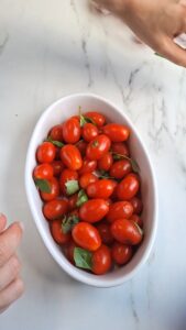 Tomaten-Crumble für den Sommer Tomaten Crumble Rezept 2 169x300