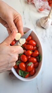 Tomaten-Crumble für den Sommer Tomaten Crumble Rezept 2 2 169x300