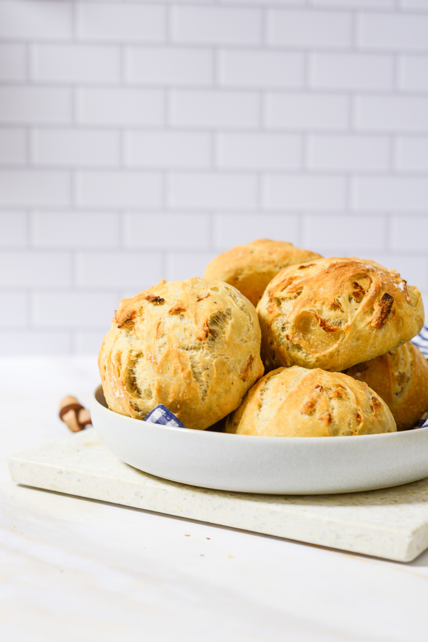 Zwiebelbrötchen selber machen Zwiebel Brötchen Rezept Einfach