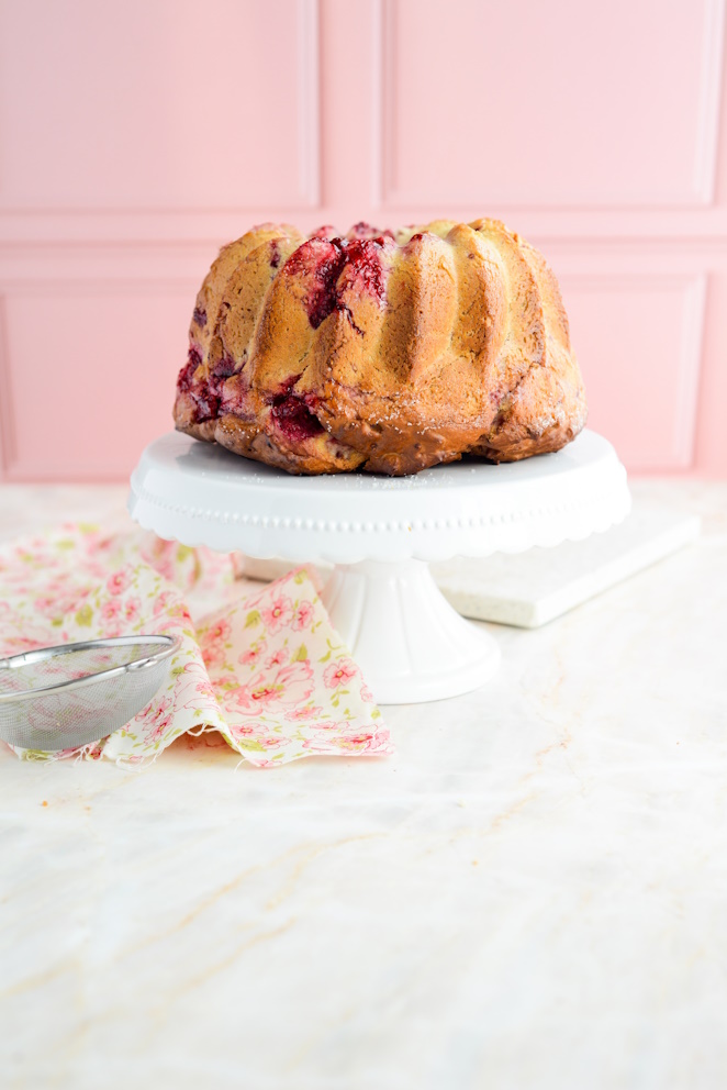 Himbeer-Gugelhupf mit Hefeteig Hefegugelhupf Mit Himbeeren Einfach Brioche