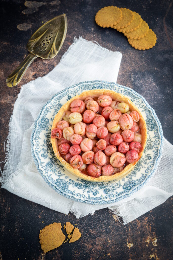 Stachelbeertarte, ganz einfach wie bei Oma Einfache Stachelbeer Kuchen Tarte Rezept 683x1024