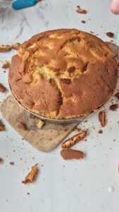 Apfelkuchen mit Crème fraîche aus der Normandie Apfelkuchen mit Crème fraîche aus der Normandie 20260822 115528