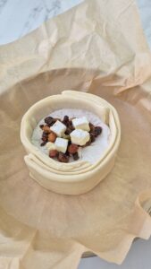 Gebackene Camembert mit trocken Früchten und Rum Camembert Mit Rum Schritt 10 Camembert Mit Früchten Vorbereitet 169x300