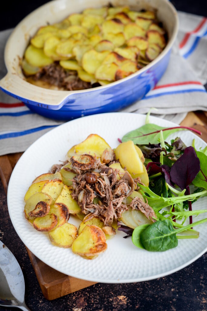 Entenconfit-Auflauf mit Kartoffeln Entenconfit-Auflauf mit Kartoffeln Entenconfit Auflauf Mit Kartoffeln Rezept