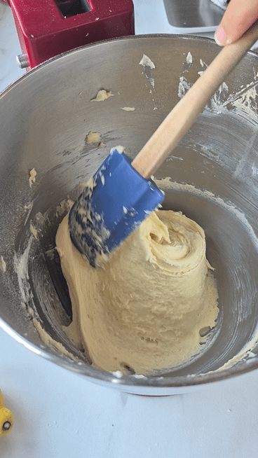  Saftiger Blaubeerkuchen Schritt 1 Teig Rühren In Schüssel