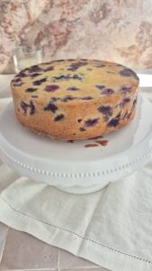 Zitronen-Blaubeer-Kuchen, super saftig & einfach Zitronen Blaubeer Kuchen 169x300