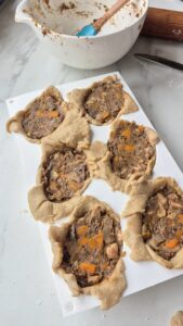 Vegane mini Pâtés en croûte mit Linsen, Pilzen und Kürbis (herzhafte Pasteten) 20260919 100112 5