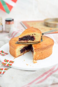 Baskischer Kuchen: Gâteau Basque mit Schwarzkirschkonfitüre Baskischer Kuchen Rezept