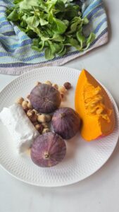 Herbstlicher Salat mit Feigen und Kürbis Französischer Herbstsalat Schritt 1 Zutaten Für Herbstlichen Salat