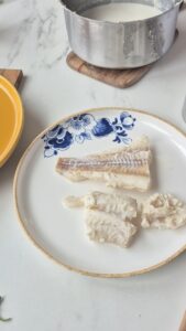 Zarter Fisch mit Vanille und Limette Zarter Fisch mit Vanille und Limette Fisch Mit Vanille Und Limette Schritt 15 Fisch Portionieren Auf Teller