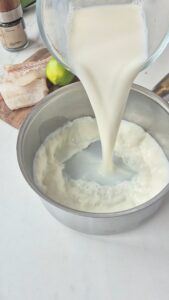 Zarter Fisch mit Vanille und Limette Zarter Fisch mit Vanille und Limette Fisch Mit Vanille Und Limette Schritt 2 Sahne In Topf Giessen